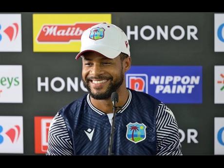 West Indies One Day International captain Shai Hope.