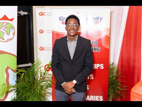 Trae Rodney, GraceKennedy Foundation Merit Scholarship Awardee.