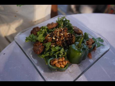 Credit: Contributed The winning dish from Alexis Frazier in The Celebrity Quick Fire Challenge.