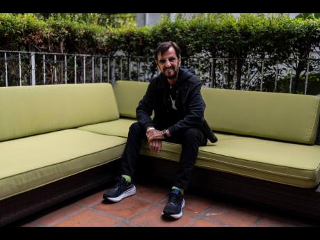 Ringo Starr poses for a portrait in West Hollywood, California.Ringo Starr poses for a portrait in West Hollywood, California.