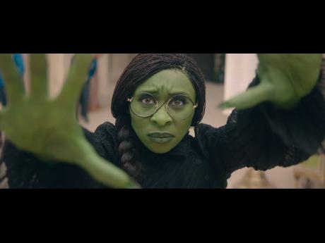 Cynthia Erivo as Elphaba in ‘WICKED’