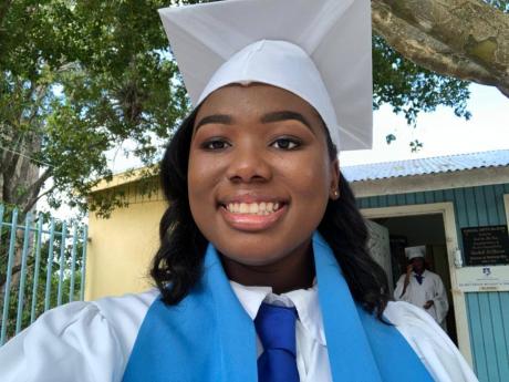 Noelle Brown was all smiles when she graduated from Mt. Alvernia High School before moving on to more success