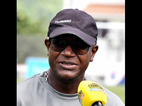 Racing United coach Anthony Patrick.