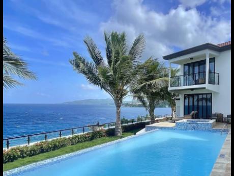 The mystique and tranquillity of the seascape distract you from admiring the architecture.
