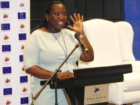 Kandasi Walton-Levermore, executive director of Jamaica AIDS Support for Life.