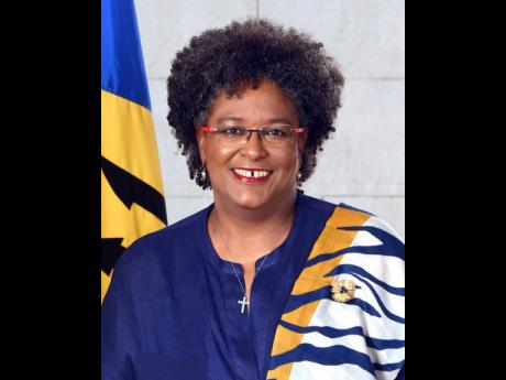 Prime Minister of Barbados, Mia Mottley.