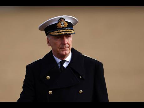 Britain’s Chief of the Defence Staff, Admiral Tony Radakin 
