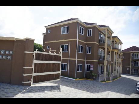 The controversial apartment complex at 11 Charlemont Drive, St Andrew, that wasat the centre of an Integrity Commission report for alleged breaches.