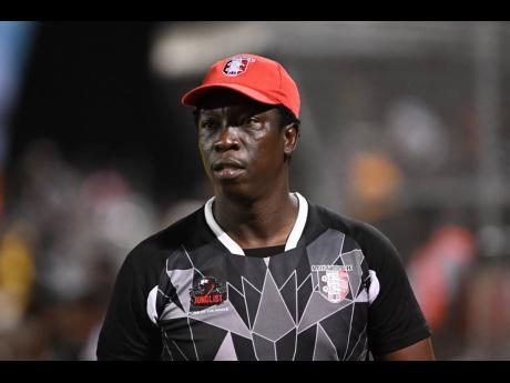 Arnett Gardens Football Club’s head coach Xavier Gilbert.