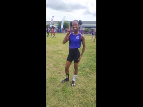 Foga Road High’s  Shaneika McLean