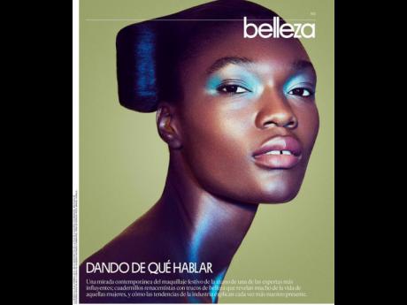 “I love doing beauty projects, so I was really happy to be part of this [beauty] shoot,” Depass told ‘Something Extra’ of her new ‘S Moda’ editorial shot in November. In this photo, Depass wears the Byredo brand’s blue marionette eyeshadow, s