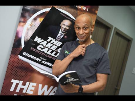 left: Gregory Arneaud, certified respiratory therapist and author of the book ‘The Wake Up Call’, which highlights the often undiagnosed sleep apnoea and its effects on people worldwide.