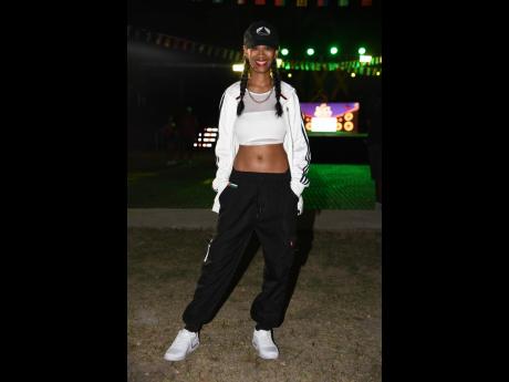 Samantha Hay opts for a female referee vibe.