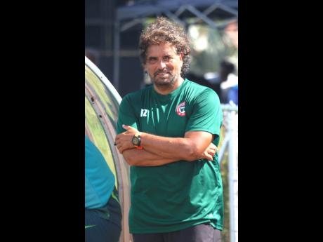 Montego Bay United’s head coach Rodolfo Zapata.