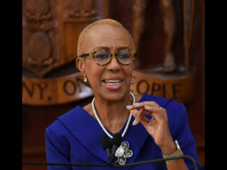 Fayval Williams, minister of finance and the public service.