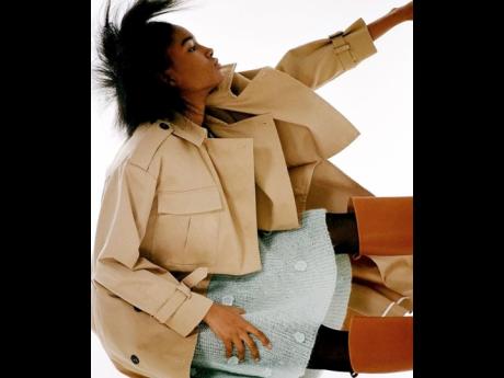 left: Dru Campbell is in-between the pages of the latest issue of European fashion glossy, ‘D Repubblica’, for the editorial, ‘In a Different Perspective’, shot by photographers Phillippine Chaumont and Agathe Zaerpour.