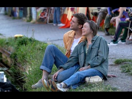 Renée Zellweger and Leo Woodall in BRIDGET JONES: MAD ABOUT THE BOY.