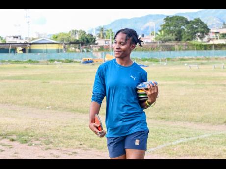 Credit: Matthew McKoy Excelsior’s deputy head girl and track and field captain Najhada Seymoure