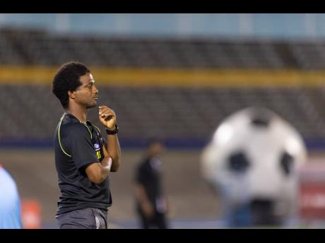 
Waterhouse FC head coach Marcel Gayle.