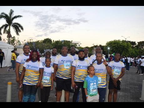 Credit: Part of the SAJ’s 85-member team which ran and walked for a cause at the Sigma Run on February 16.