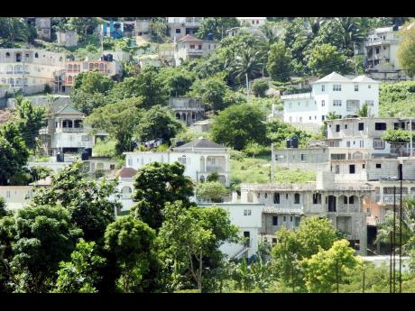 This photo shows Operation PRIDE Pitfour Phase three project in Montego Bay, St James.  