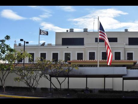 The United States Embassy in Liguanea, St Andrew.