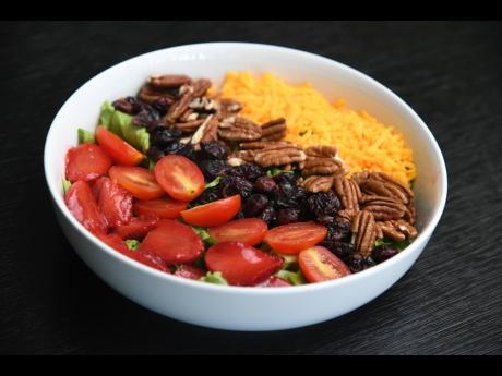 Credit: Antoine Lodge Unlock the key to a healthy meal with this exciting strawberry fields salad.