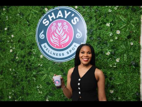 Credit: Antoine Lodge Shaking up the way we eat healthy with a radiant smile is the proud owner of Shay’s Wellness Spot, Shaileen Brighton-Ortiz.
