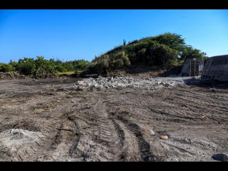 This photo shows a section of Fort Rocky where the sand dunes were removed to reportedly clear space for a parking lot. Theresa Rodriguez-Moodie writes: Time and time again, we see the natural environment treated as expendable, with decisions prioritising 