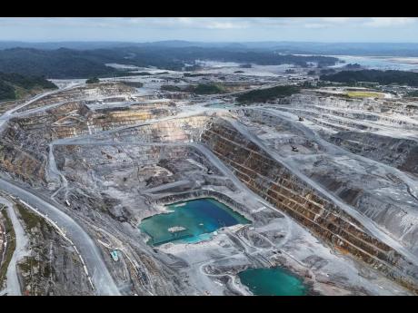 Credit: AP Tailing ponds are seen during a media tour of the Cobre Panamá copper mine, owned by Canada’s First Quantum Minerals, which was closed after Panama’s Supreme Court ruled that the government concession was unconstitutional in Donoso, Panama, Friday, Ma