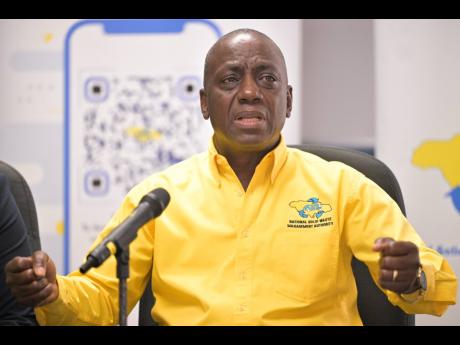 Executive Director of the National Solid Waste Management Authority Audley Gordon.