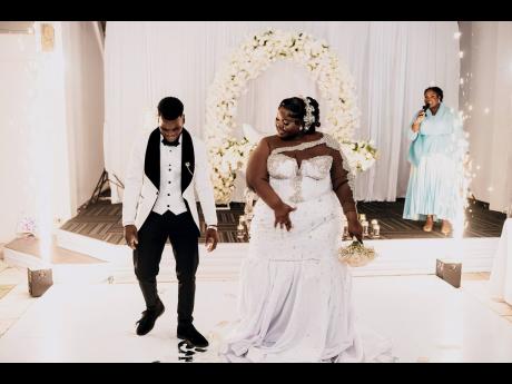 Lamona shared that it was a beautiful feeling sharing the dance floor with her husband and falling in love all over again.