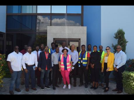 PORT TOUR: The Shipping Association of Jamaica (SAJ), led by President Corah Ann Robertson-Sylvester, hosted a strategic tour of the Newport West shipping community last Wednesday, engaging key representatives from the Port Authority of Jamaica (PAJ), Nati