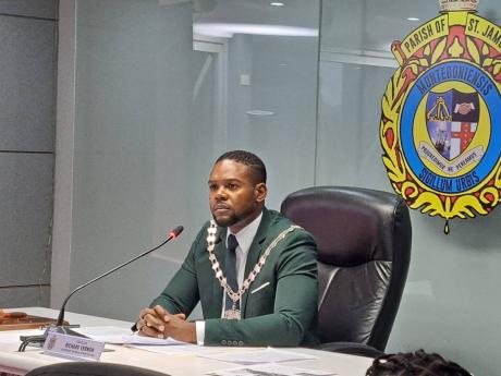 Richard Vernon, mayor of Montego Bay.