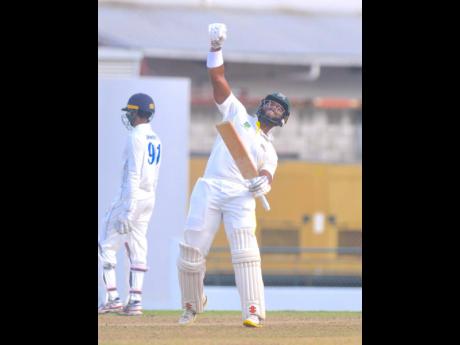 Jamaica Scorpions captain John Campbell ... scored 104 from 112 balls with 14 fours and one six.