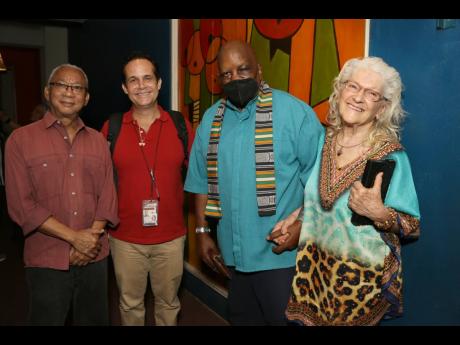 From left: Peter Ashbourne, Jean-Paul Menou, Lenny Little-White and Rosina Moder.
