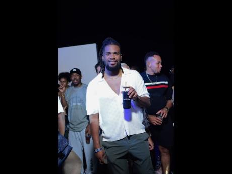 Shaquille Blake, more popularly known as Real Pedro, enjoys the first night of Camp Porti.