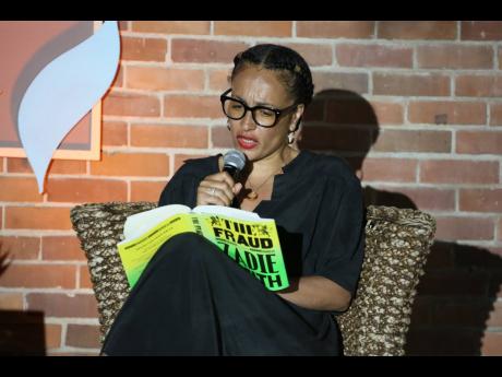Author Zadie Smith reads from her book ‘The Fraud’. 