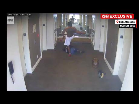Credit: Uncredited This frame grab taken from hotel security camera video and aired by CNN appears to show Sean “Diddy” Combs attacking singer Cassie in a Los Angeles hotel hallway in March 2016.