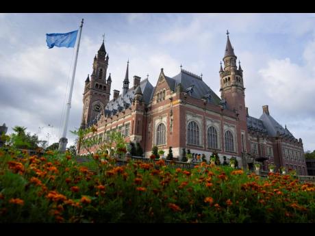 FILE - View of the Peace Palace which houses World Court in The Hague, Netherlands, on Sept. 19, 2023. Guyana on Tuesday, Nov. 14, 2023, urged judges at the United Nations' highest court to call for a halt to parts of a Venezuelan referendum about a territ