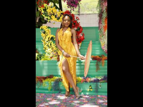 Flight attendant Ayanna Wilson shows us that yellow has never looked so good.