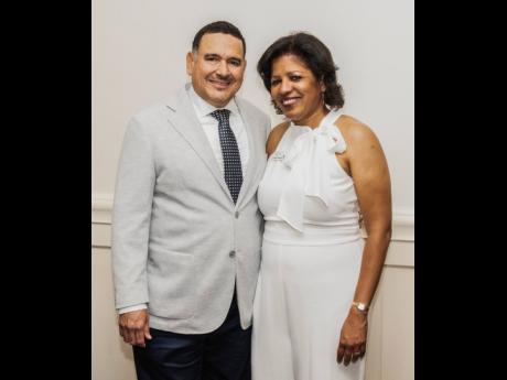 Ivan Andrew Foreman, President of FOGS and his wife, Jennifer.
