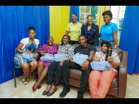 Teachers of St Mary’s Primary School share a moment of celebration in their newly renovated staff room, supported by  NCB Foundation and the NCB Constant Spring Financial Centre. The revitalised space was handed over on Teacher’s Day as a gesture of a