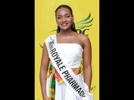 Miss Royale Pharmacy, Kimberly Staple, a 26-year-old media marketing specialist, is a contestant in the Miss Westmoreland Festival Queen Competition.