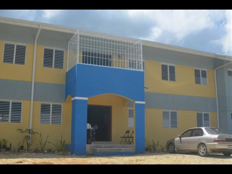 The facade of the rebuilt Clifton Boys’ Home in Darliston, Westmoreland.