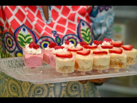 Guests enjoyed Otaheite apple mousse and passion fruit truffles. 