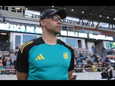 Reggae Girlz assistant coach, Deon Burton.