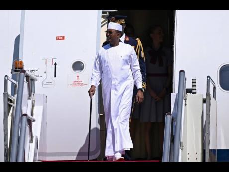 Credit: (Wang Zhao/Pool Photo via AP, File) Chad’s President Mahamat Idriss Deby arrives at Beijing Capital Airport ahead of the Forum on China-Africa Cooperation (FOCAC) on September 2, 2024.