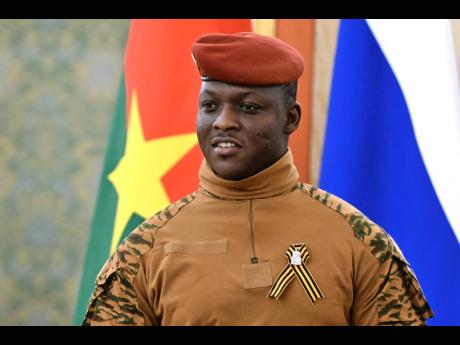 Burkina Faso President Ibrahim Traoré
