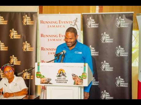 Jamaica Society for the Blind Chairman, Daemion McLean.